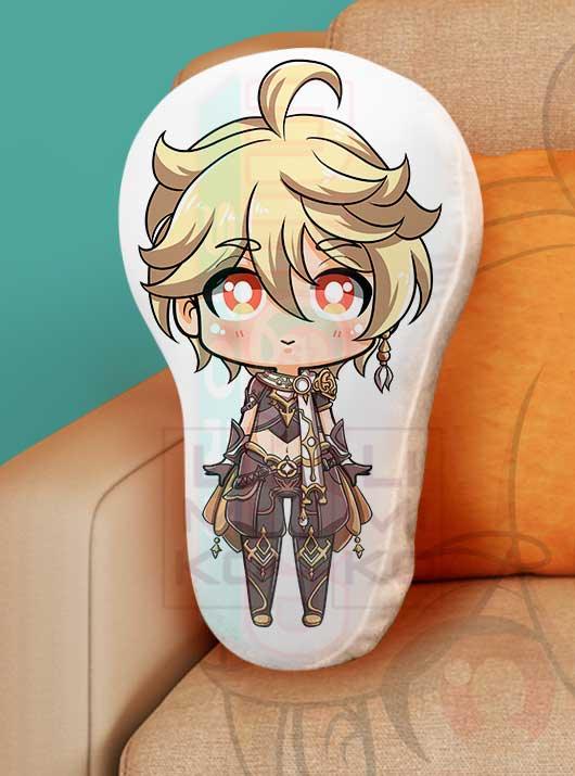 Cute Chibi Pillow | Velvet Plushie Pillow | Mitgard Store